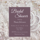 Search for eggplant bridal shower invitations Simple