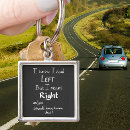 Search for direction key rings Funny