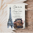 Search for paris birthday invitations Parisian birthday party