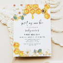 Search for bumble bee birthday invitations Little honey