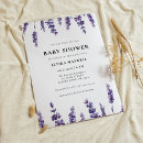 Search for lavender baby shower invitations Violet