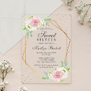 Search for acrylic sweet 16 invitations Trendy