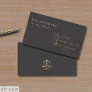 Search for scale business cards Attorney at law