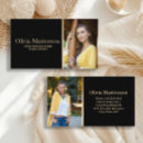 Search for graduation name business cards Social media