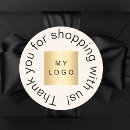 Search for thank you for shopping stickers Small business