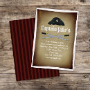 Search for kids pirate birthday invitations Vintage