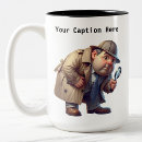 Search for private investigator mugs Detective