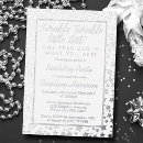 Search for silver star birthday invitations Modern
