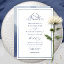 Search for navy blue watercolor wedding invitations Nautical
