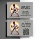 Search for martial arts business cards Kickboxing