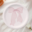 Search for pink bow plates Modern