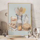Search for bread baking posters Food