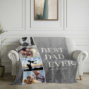 Search for photo dad blankets Best dad ever