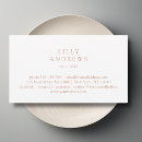 Search for copper foil business cards Salon