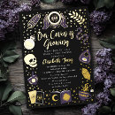 Search for witch baby shower invitations Magical