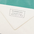Search for surnames rubber stamps Return address