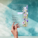 Search for blue flower christening invitations Cross