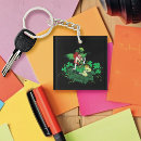 Search for leprechaun gold key rings Green