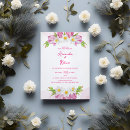 Search for pink tulip wedding invitations Elegant