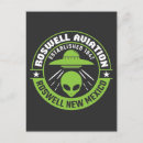 Search for alien abduction postcards Roswell