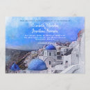 Search for greece destination wedding invitations Modern