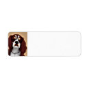 Search for cavalier king charles return address labels Blenheim