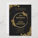 Search for metallic gold invitations Party