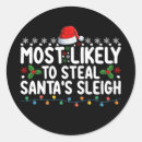 Search for stealing stickers Xmas