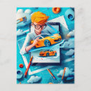 Search for kids creativity postcards For kids