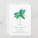 Search for palm tree moving announcement cards Change of address