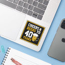 Search for funny 40th birthday stickers 40 years