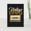 Search for vintage music birthday cards 80s