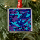 Search for camo christmas tree decorations Blue