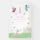 Search for fairy birthday banners Baby girl