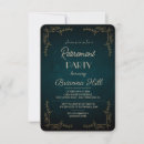 Search for elegant retirement invitations Celebration
