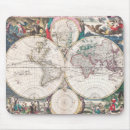 Search for world map mousepads 17th century