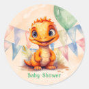 Search for orange dinosaur stickers Green