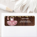 Search for tutu return address labels Pink