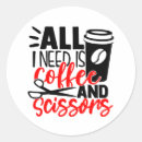 Search for funny hair stickers Hairdresser