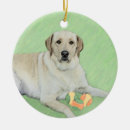 Search for yellow labrador christmas tree decorations Dog