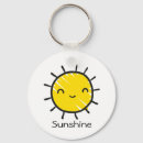Search for sun with face key rings Cartoon