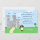 Search for royal prince birthday invitations Castle