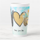 Search for love and peace mugs Cute