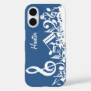 Search for blue music iphone cases Musical notes