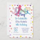 Search for trampoline park birthday invitations Bounce house party