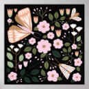 Search for butterfly on black art For her