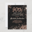 Search for glitz and glamour invitations Black