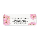 Search for pink tulip return address labels Modern