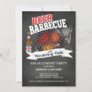Search for barbecue engagement party invitations Beer