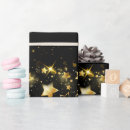 Search for shiny gold wrapping paper Stars